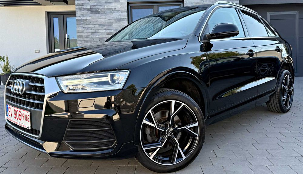 AUDI Q3 2017 2.0TDI 180000KM Sline-Ambition