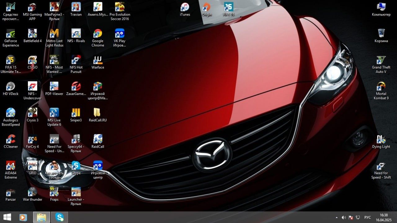 ПК (i3 2100, GTX 750ti 2gb, 2x2gb DDR3)