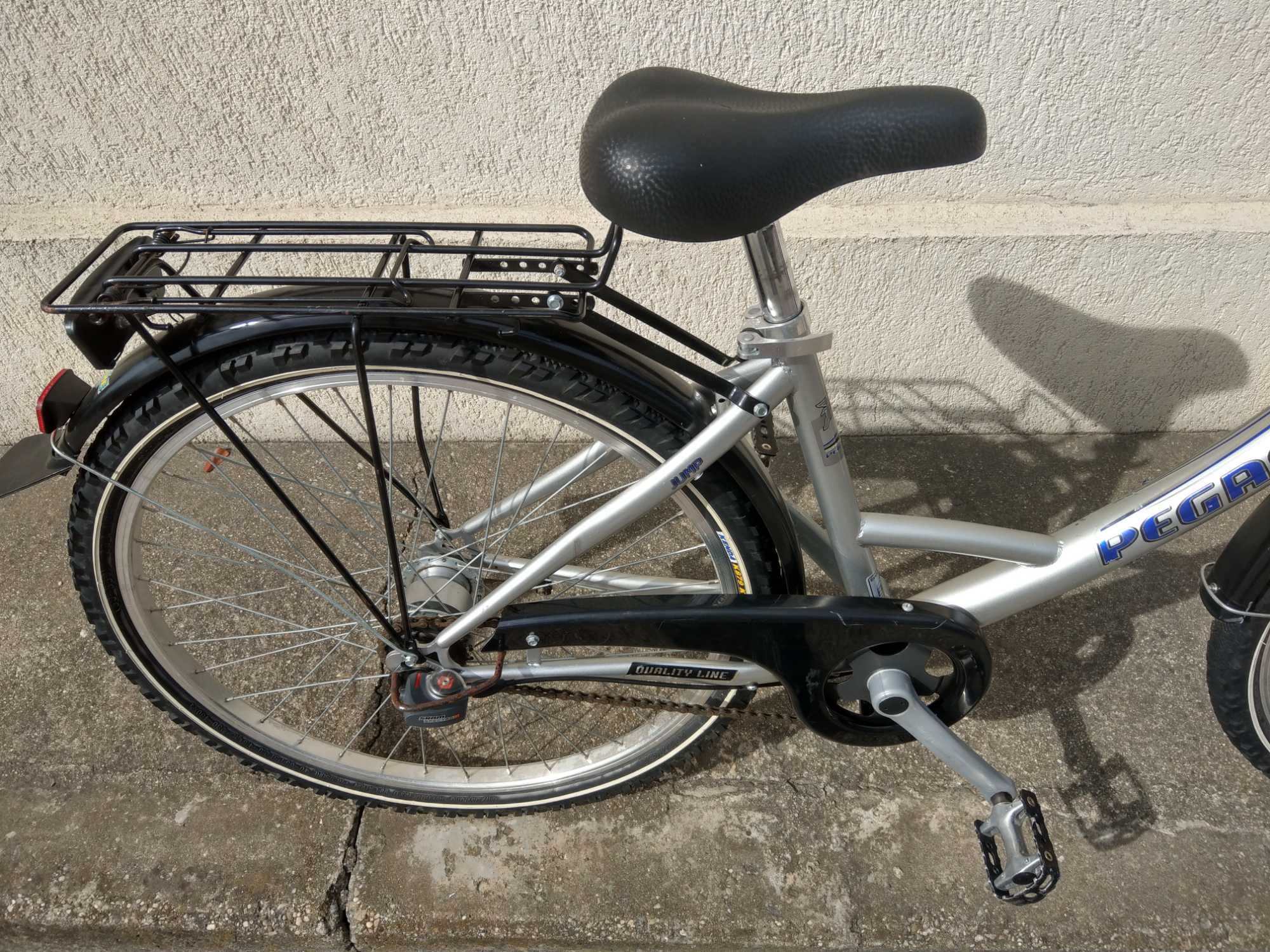 Bicicleta dama 26 inch, frana la pedala, 7 viteze butuc Sachs