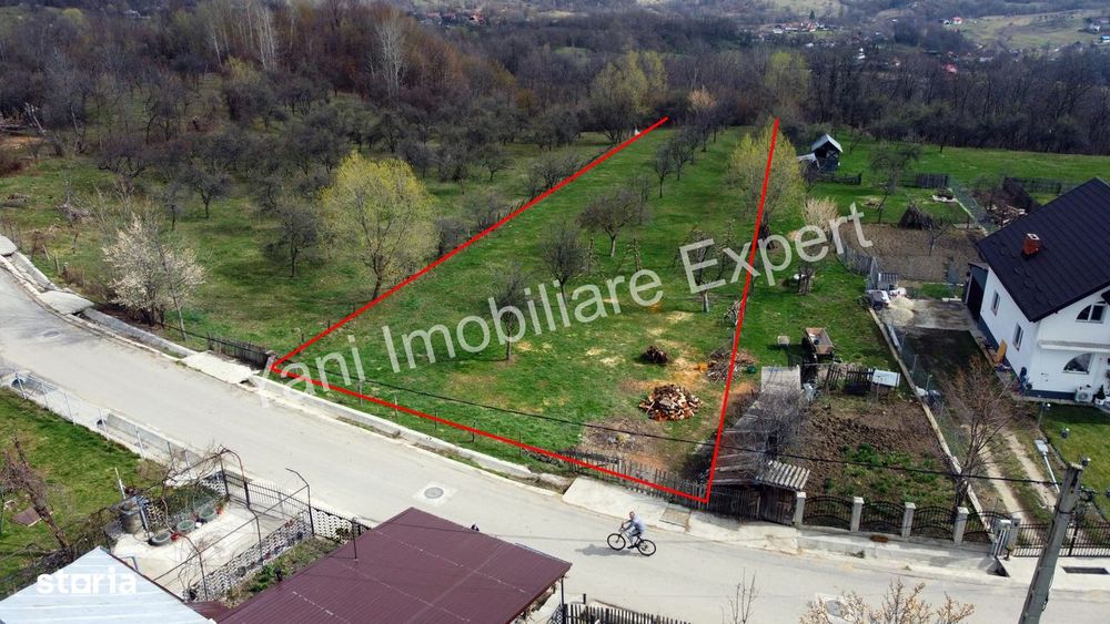 Teren de vânzare în comuna Valea Iasului, sat Cerbureni, județ Argeș.