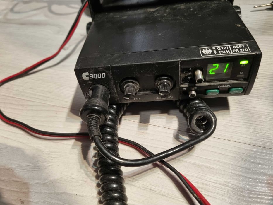 Statie radio CB Tir canal 21 22 Conrad electronic C3000 40canale 4W