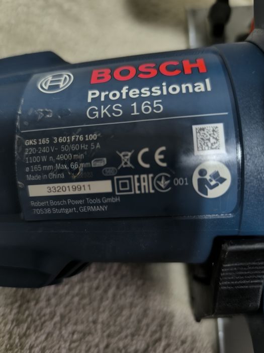 Circular Bosch GKS 165 profesional -1100w