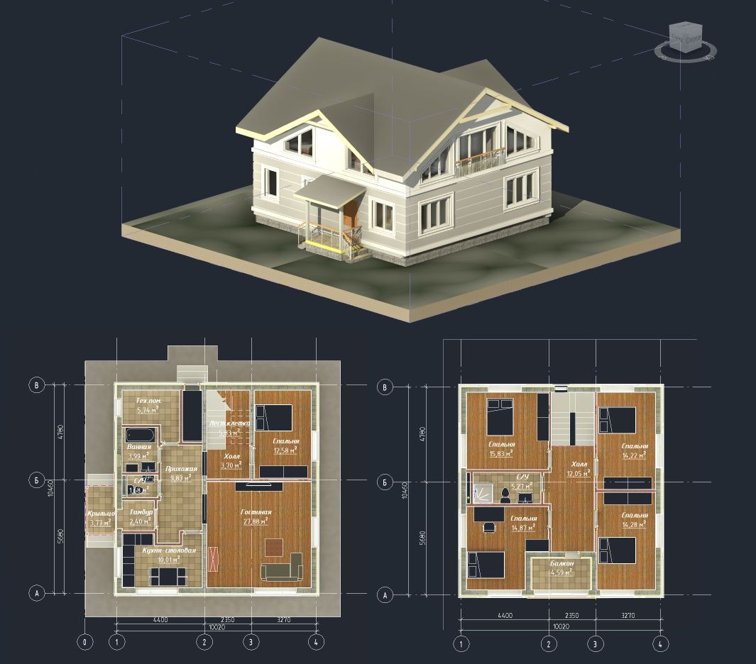 AutoCAD luboy chizma