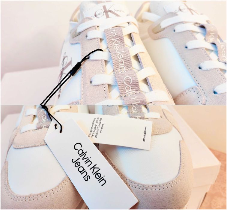 Calvin Klein Jeans Runner Sock Laceup чисто нов маратонки 44 номер 28с