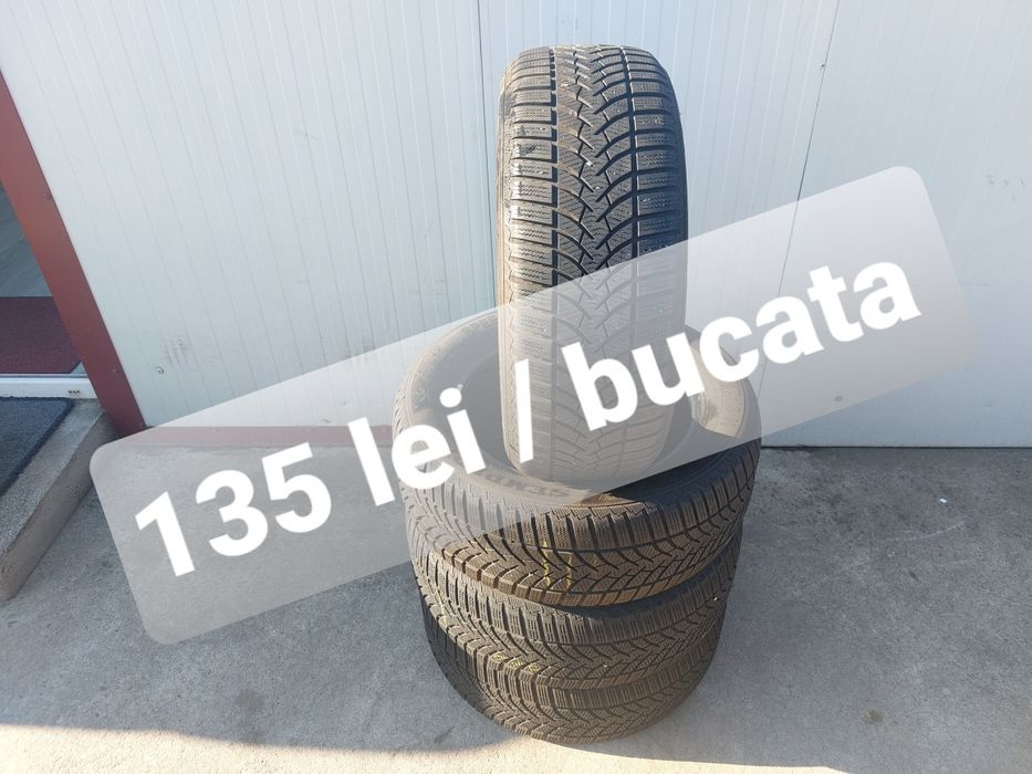 135 lei bucata! Set anvelope M+S/IARNA 215 55 16 Semperit