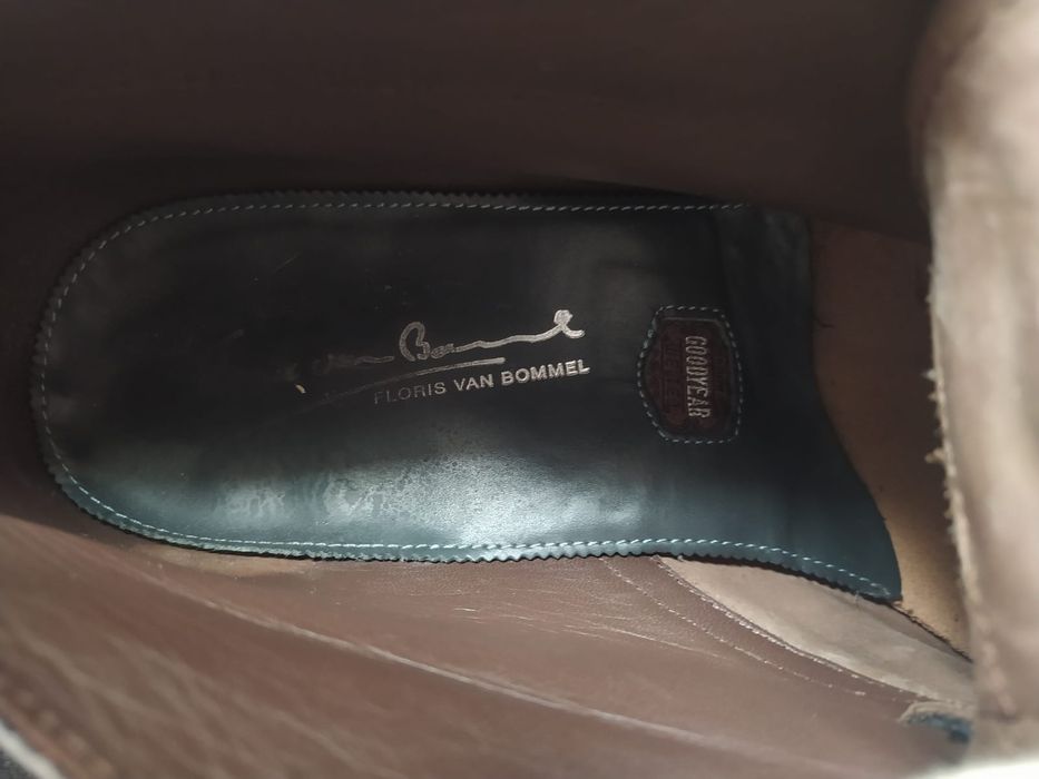 Pantofi din piele marca Floris Van Bommel