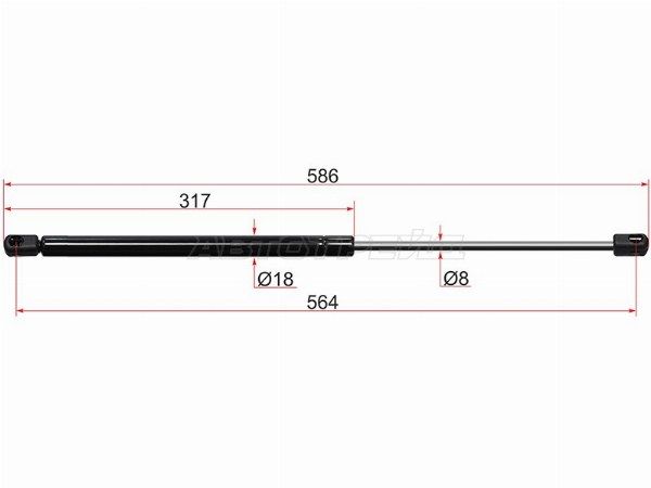 Амортизатор капота Kia Sorento
