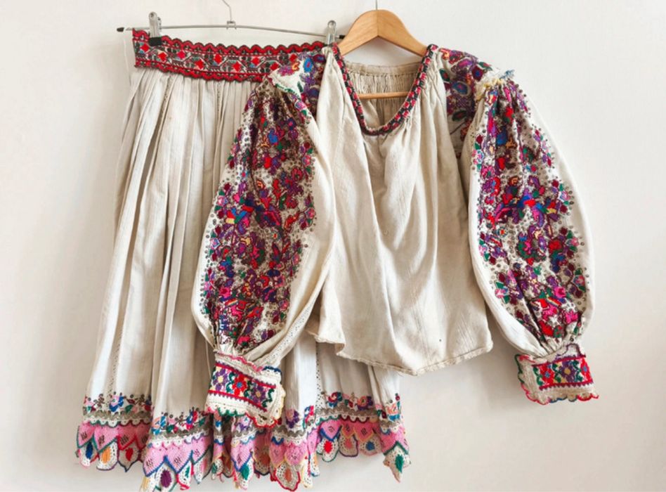 Costum Tradutional Arad Ineu Sicula 1930 national