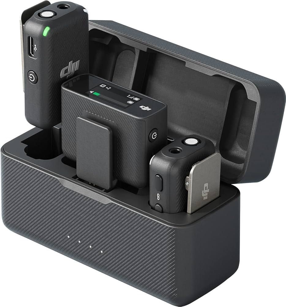 Новинка!!! Микрофон DJI Mic (2TX+ 1 RX+Charging Case)/ Kaspi / Halyk