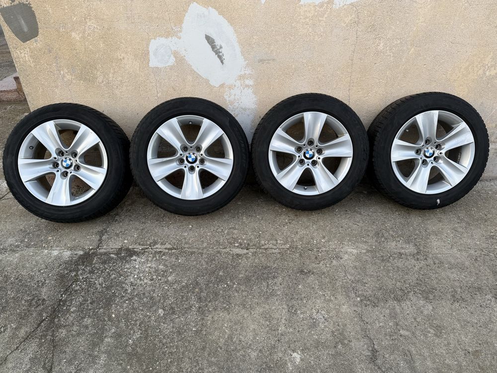 Jante Bmw seria 5 F10/F11 cu cauc pirelli 225/55/R17 iarna dot2017 4-5