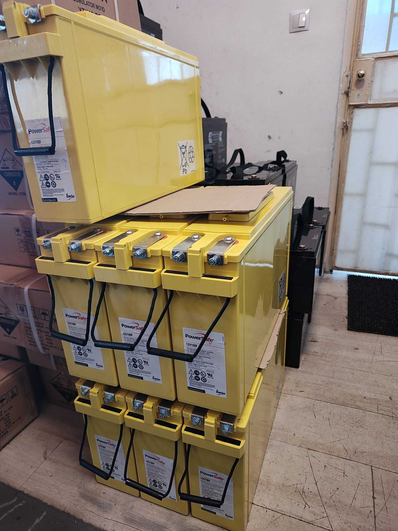 Acumulatori stationari AGM GEL EnerSys 190Ah baterii panou solar, UPS