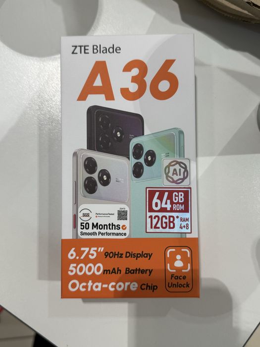 Телефон Zte blade A 36