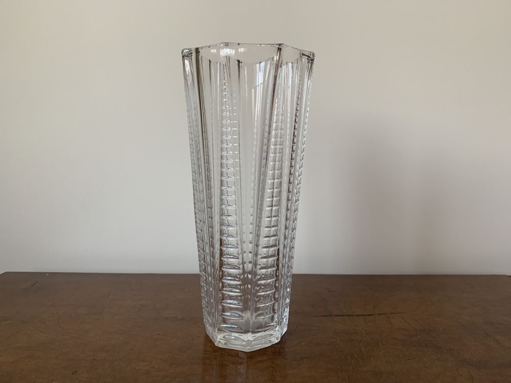 Голяма стъклена керамична ваза