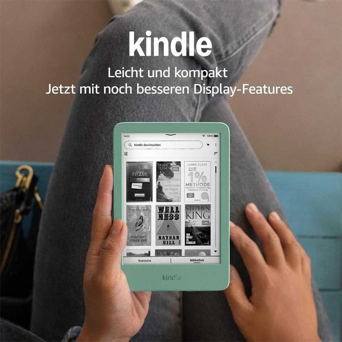 KINDLE - чисто нов - последен модел 2024 г. - 6" - 16GB - 300ppi!