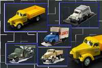 Модели грузовых машин, коллекционные экземпляры в масштабе 1:43
