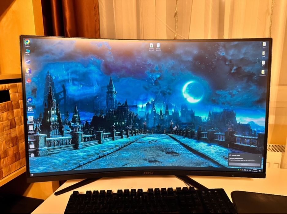 Monitor Gaming MSI – 31.5”, WQHD 2560x1440, 170Hz,1ms, Curbat–Ca Nou