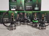 F10 LED super focusing крушки H1 Н3 Н4 Н7 Н11 НВ3 НВ4, 6000 lm