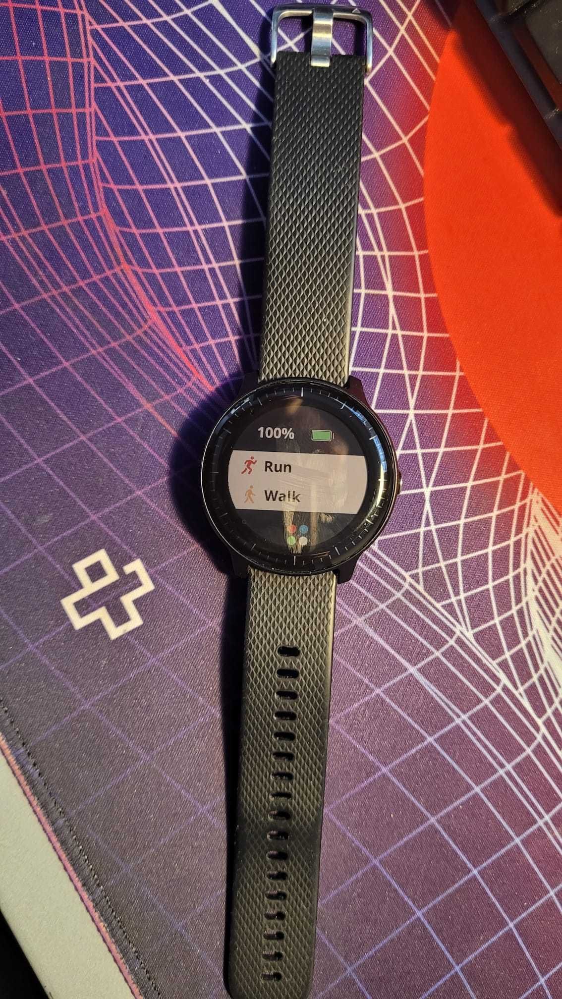 Ceas smartwatch Garmin Vivoactive 3 Music, HR, GPS, negru