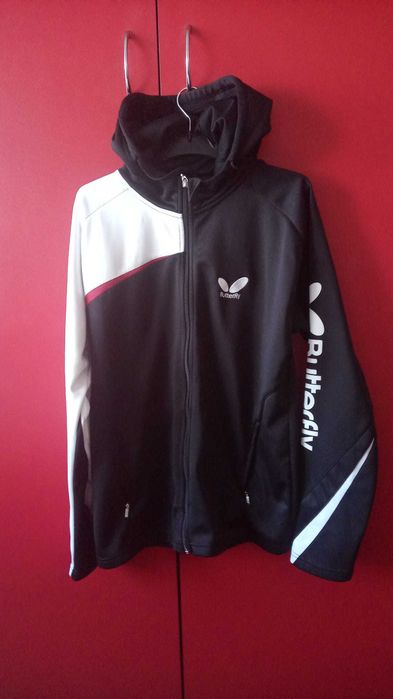 Trening/Hanorac fleece hoodie butterfly L/pantalon  tibhar XL