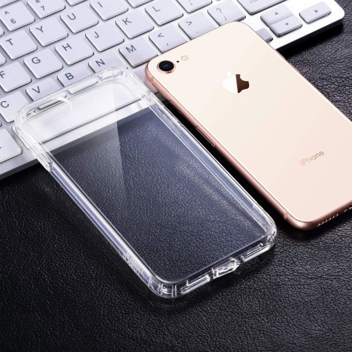 Husa Apple iPhone SE2, Silicon TPU 2.0mm slim Transparenta