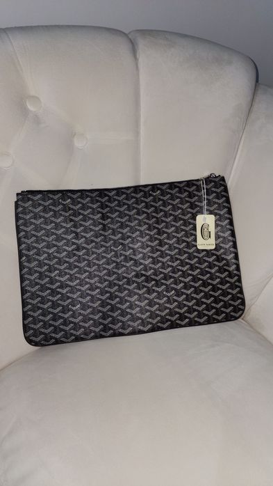 Новая сумка-клатч Goyard L Black — luxe / новый