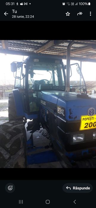 Vând tractor Ford/New Holland 8340, 4×4