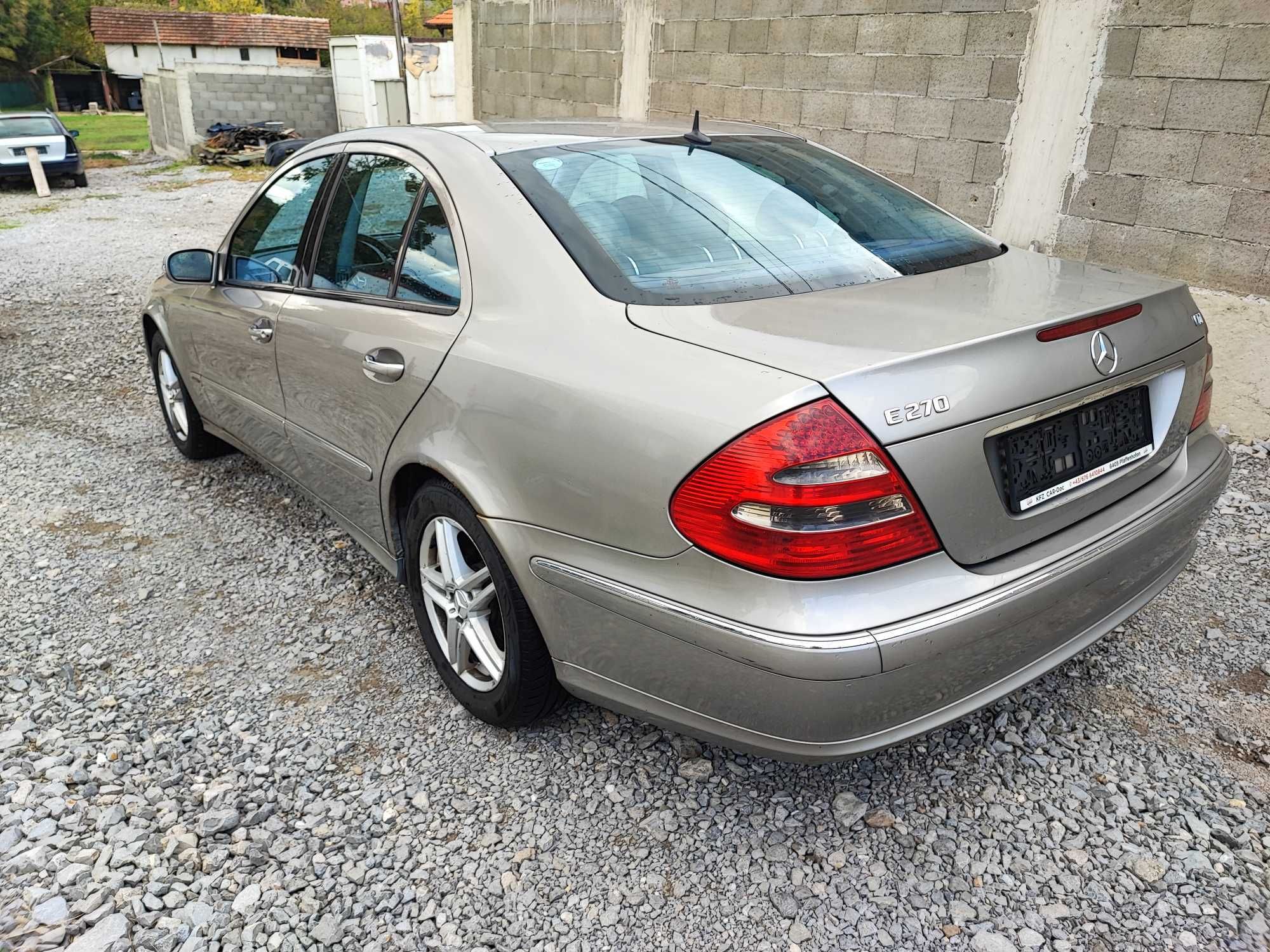 Мерцедес E 270 CDI 177 коня W211 На Части седам