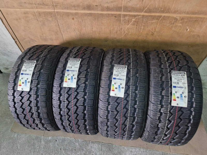 4 Bridgestone R19 285/40 
нови гуми за всякакъв терен
Runflat DOT1624