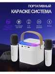 Портативная Колонка с микрофоном, музыка и караоке система