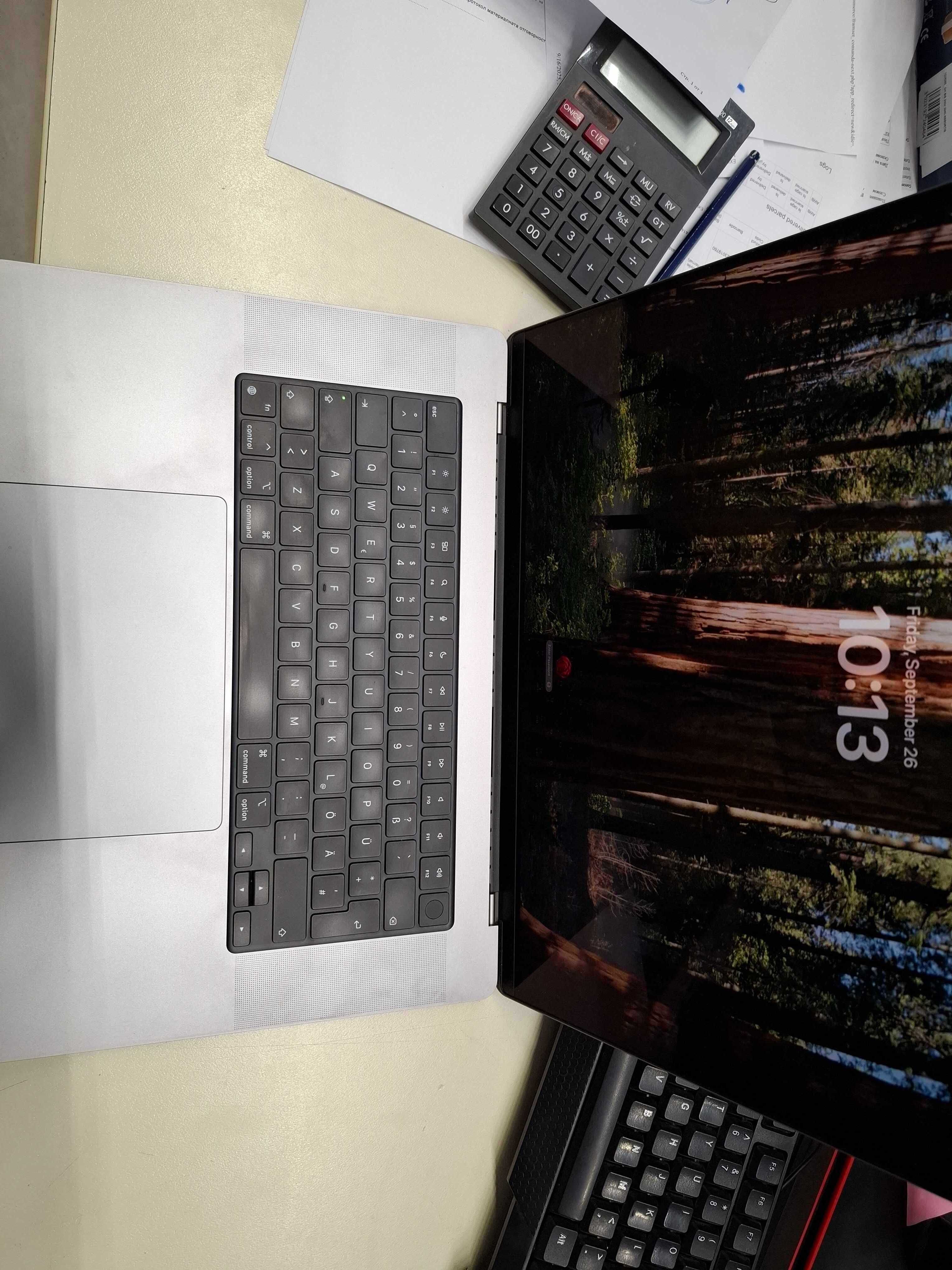 Продавам личния ми Macbook Pro 16 M1 PRO 16gb,512 ssd