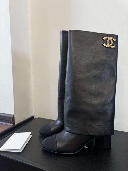 Chanel високи ботуши