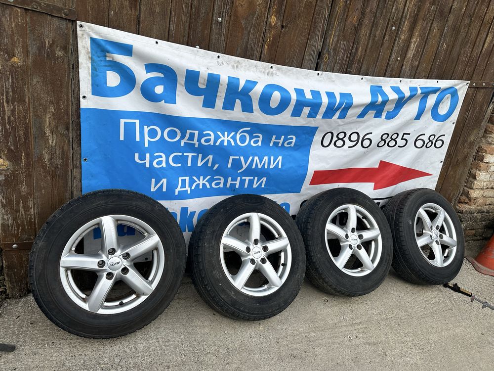 16 5х112 джанти с гуми
