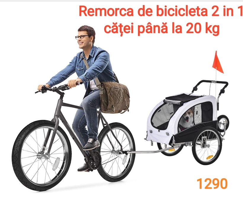 Cărucioare 2 in 1,  pentru animale de companie