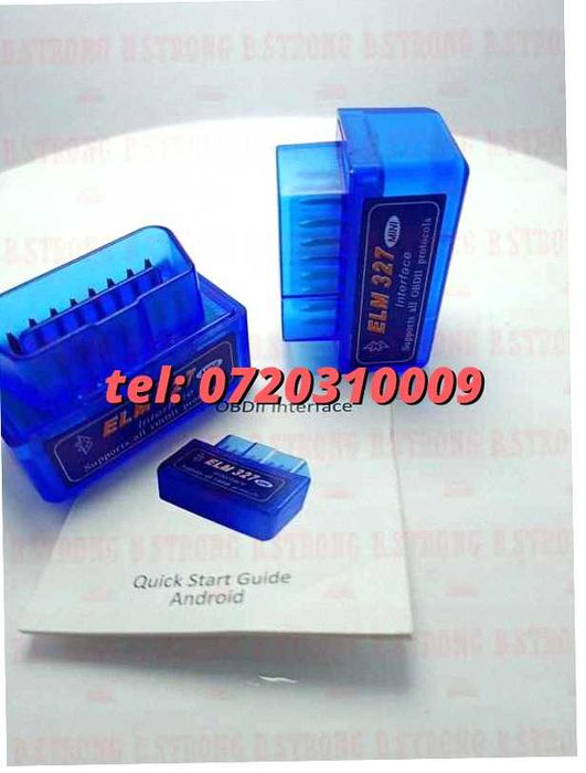 Diagnoza Universala Tester Elm327 Mini Bluetooth Obdii Obd2 Ver 21