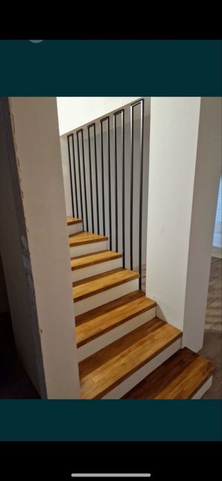Scari suspendate,scari cu tije stil riflaj, balustrade,riflaje metalic