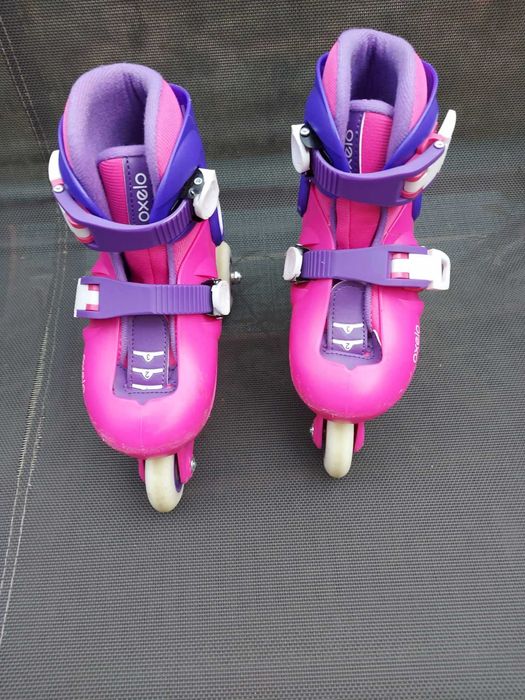 Role reglabile OXELO Play3 Roz-Mov