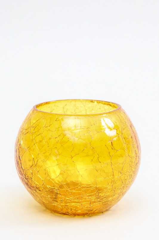 BS AMOR Modern Amber Yellow 1950s Mid-Century - Vintage Wonderland