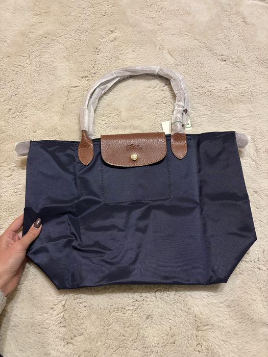 Geanta Longchamp Le Pliage L Bleumarin