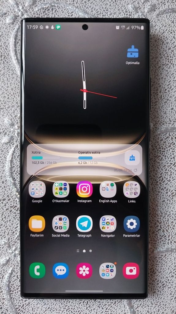 Samsung Galaxy Note 20 Ultra (5G) Kafolati bilan...