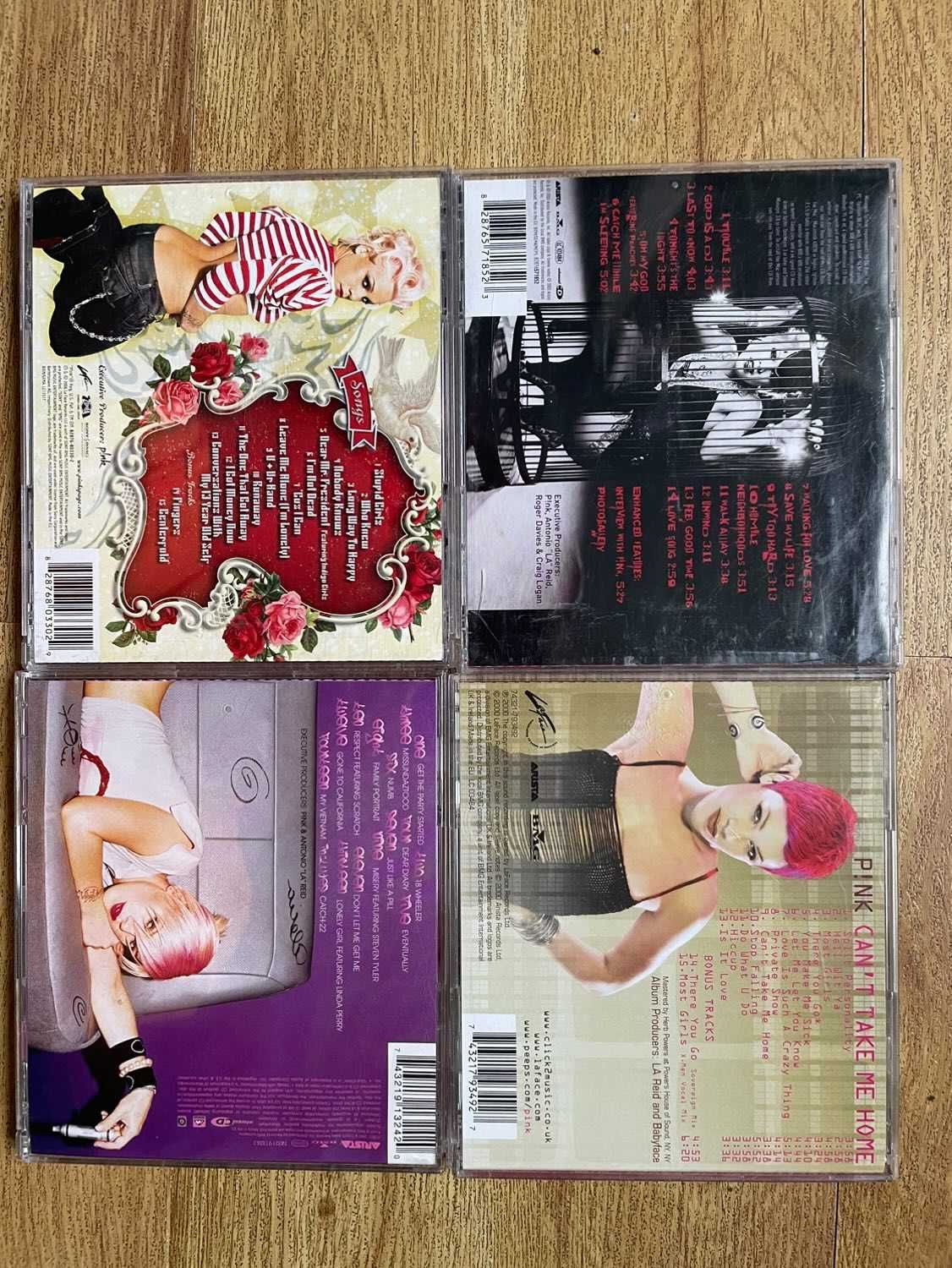 Colectie 4 CD-uri  cu PINK