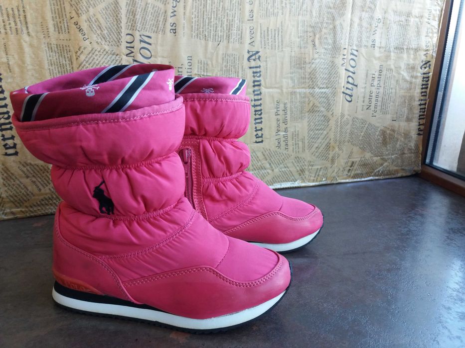 детски ботуши,зимни обувки,боти,апрески, Polo,номер30,5 за момиче