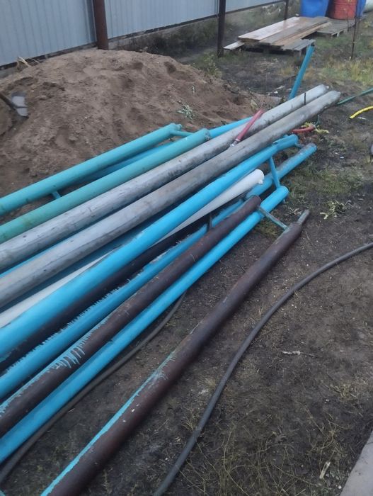 Продам трубы диаметр разный на стойки