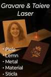 Gravare & Tăiere Laser – Personalizare unică pe lemn, piele, metal