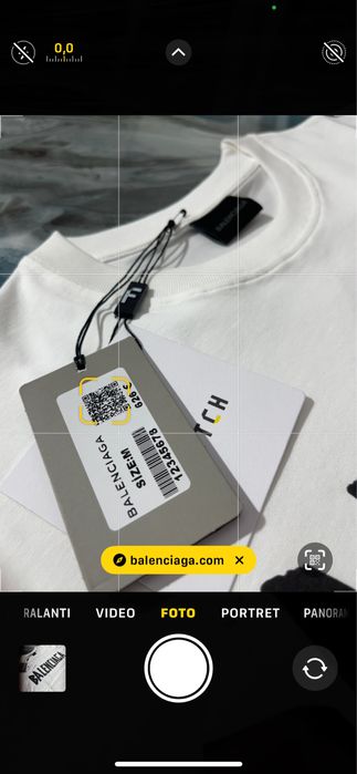 Tricou Balenciaga | Alb | 2025