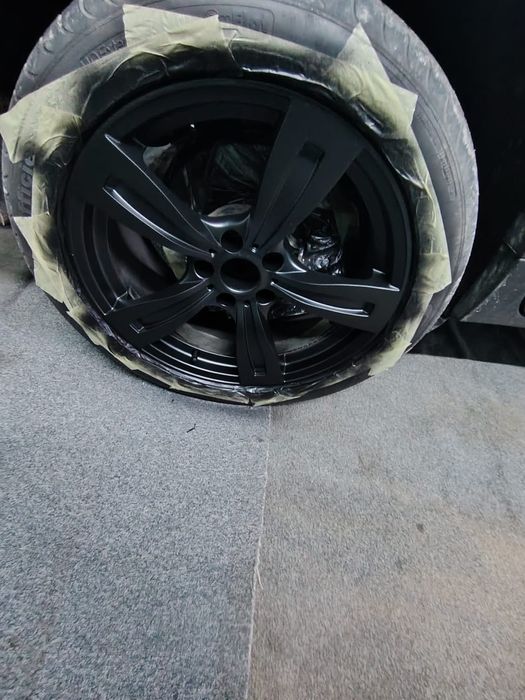 Curățare și vopsire jenti aluminiu/aliaj
