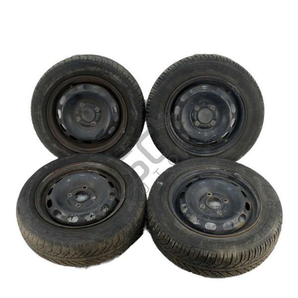 Стоманени джанти 4x108 с гуми R14 Mazda 2 I (DY) 2003-2007 ID: 137835