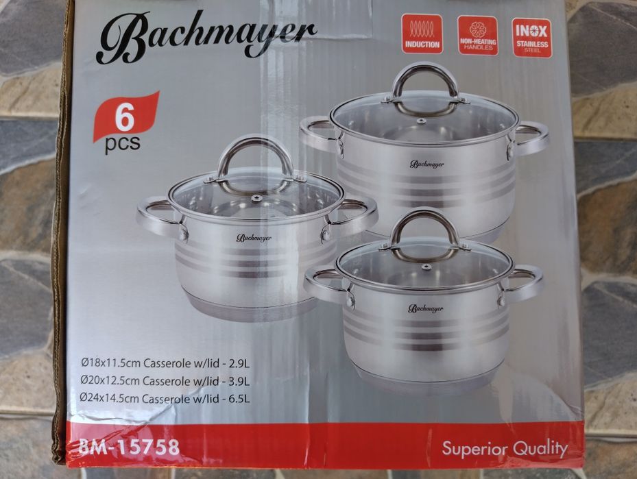 Set oale Bachmayer cu capace