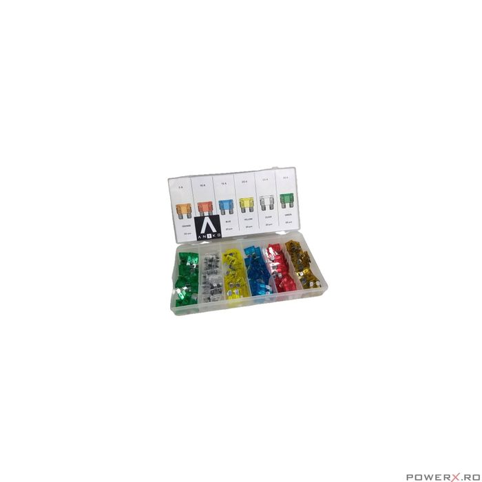 Trusa set sigurante auto, 120 piese Asta