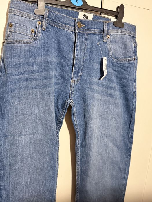 Blugi noi barbati S.O. Denim by AWDiS – mărime 32 R / 48