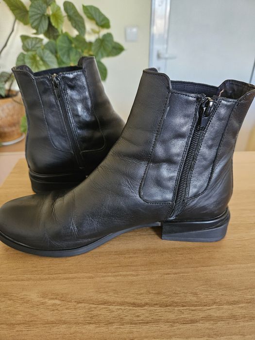 Дамски боти естествена кожа